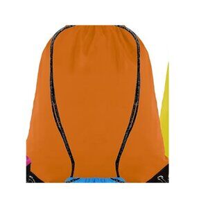 Drawstring Backpack Bags Sack Pack Cinch Tote Sport Storage Polyester Bag